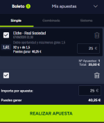 Captura de cuota