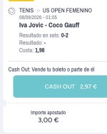 Captura de cuota
