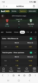 Captura de cuota