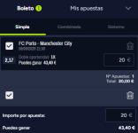 Captura de cuota