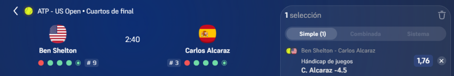 Captura de cuota