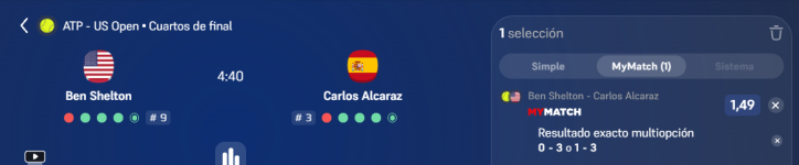 Captura de cuota