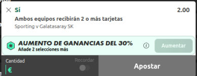 Captura de cuota