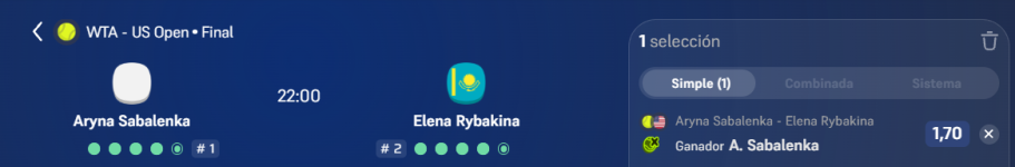 Captura de cuota