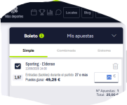 Captura de cuota