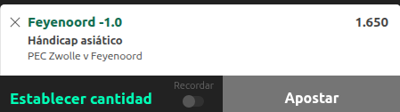 Captura de cuota