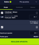 Captura de cuota