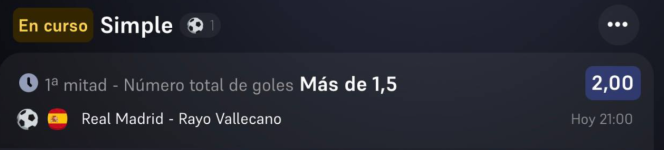 Captura de cuota