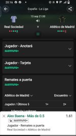 Captura de cuota