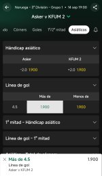 Captura de cuota