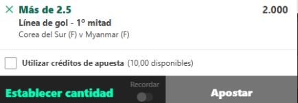 Captura de cuota