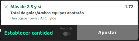 Captura de cuota