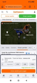 Captura de cuota