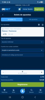 Captura de cuota