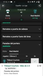 Captura de cuota