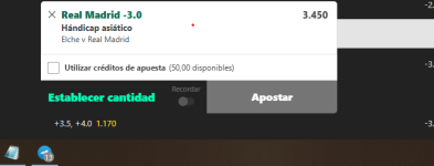 Captura de cuota
