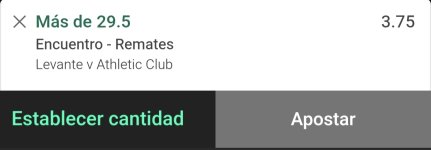 Captura de cuota
