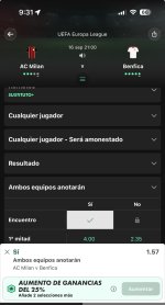 Captura de cuota