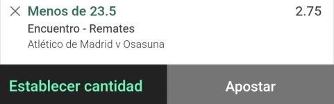 Captura de cuota