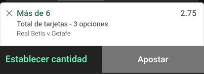 Captura de cuota
