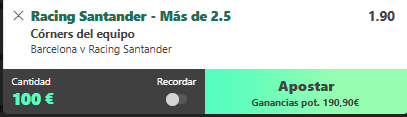 Captura de cuota