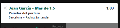 Captura de cuota