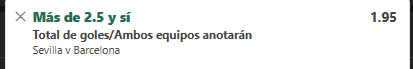 Captura de cuota