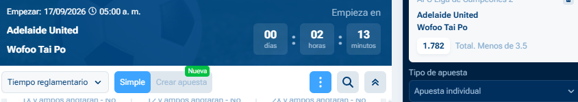 Captura de cuota