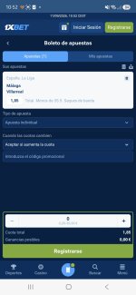 Captura de cuota