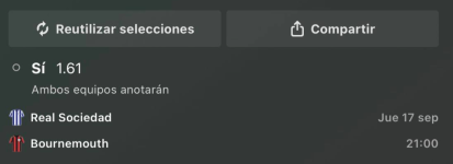 Captura de cuota