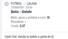 Captura de cuota