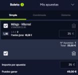 Captura de cuota