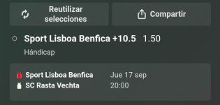 Captura de cuota