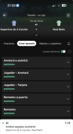 Captura de cuota