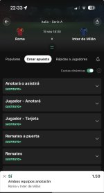 Captura de cuota