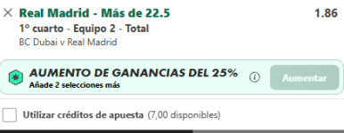 Captura de cuota