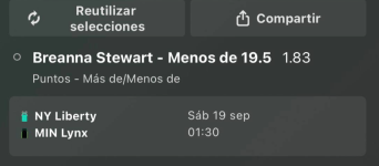 Captura de cuota