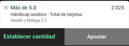 Captura de cuota