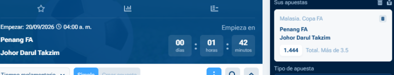 Captura de cuota