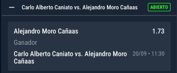 Captura de cuota