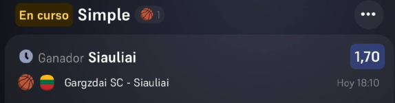 Captura de cuota