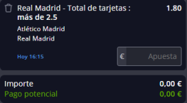 Captura de cuota