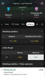 Captura de cuota