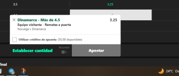 Captura de cuota