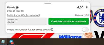 Captura de cuota