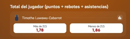 Captura de cuota