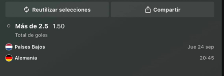 Captura de cuota