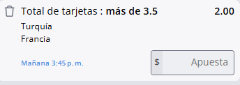 Captura de cuota