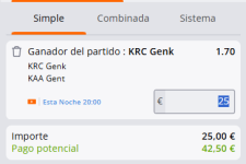 Captura de cuota