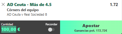 Captura de cuota